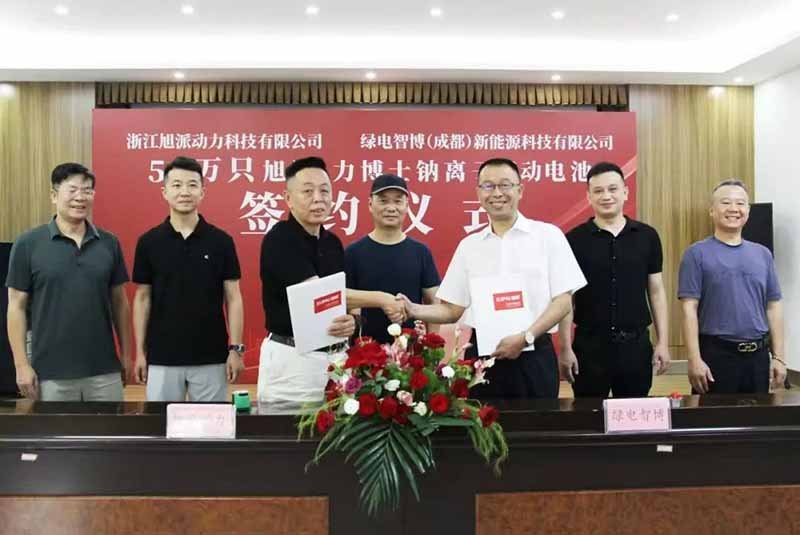 the launch of 500,000 sodium-ion starter batteries3